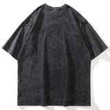 Skatercore Oversized shirt – Aolamegs Mens T Shirt Letter Printed Anime Esthetics Graphic
