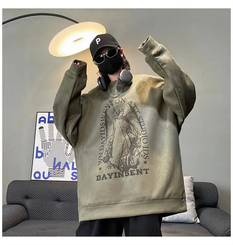Club Paradise Limited Autumn Korean Personality Street Boys…