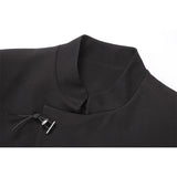 grunge winter jacket, layered citywear - trendy urban streetwear fashion for men and women