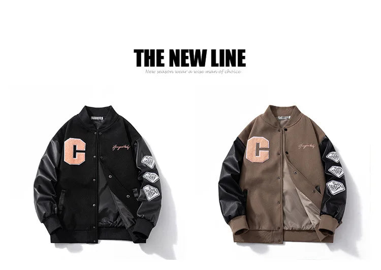 techwear bomber jacket, urban fashion, men's streetwear fashion, oversized urban jacket, high quality cold-weather coat
