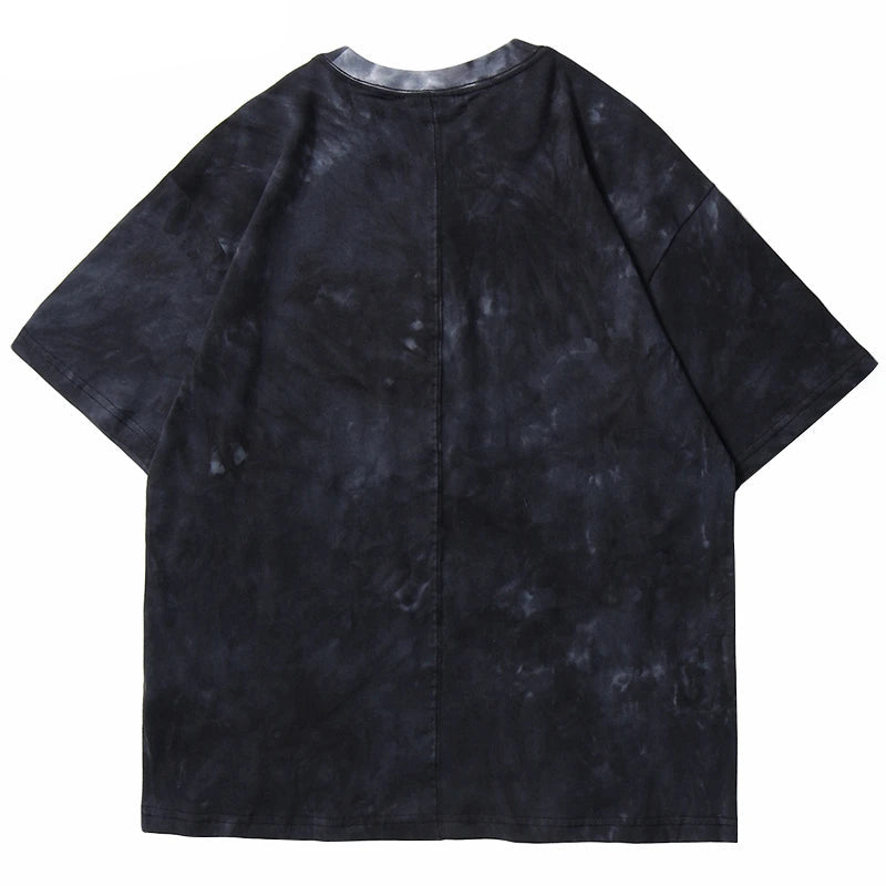 Sadcore Vintage t-shirt – 2023 Tshirt Streetwear Retro Tie Dyed House Graphic T Shirts