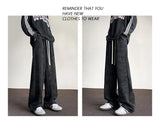 harajuku streetwear tie dye casual pants men women wide leg straight mopping trousers oversize korean fashion drawstring pants unique default style 1277