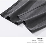 suit pant men korean streetwear fashion loose casual plus size straight suit pant office man commuter pants trousers unique default style 2242