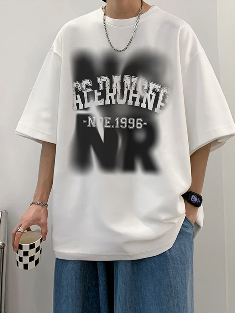 Vaporwave Graphic tee – 2024 New Short Sleeve T Shirt For Men American Hip Hop Fashion