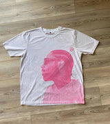 sadcore anime streetwear tee with broken manga panels and haze