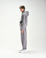 American High Street Fashion Casual Hoodie Men Y2K Harajuku Retro Soli