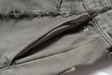 y2k streetwear tassel multi pocket jeans for men straight solid baggy cargo pants pantalones hombre casual denim trousers 1 unique cargo style 504