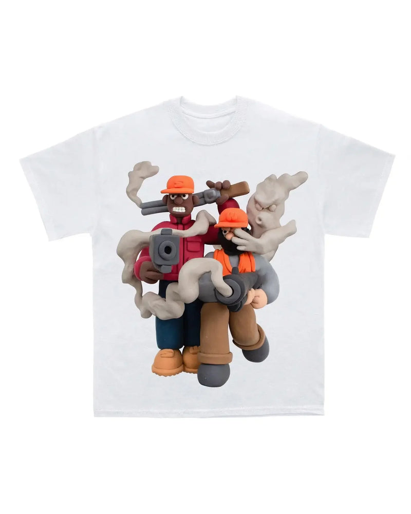 Y2k Vintage t-shirt – Summer Gothic Punk Oversized T Shirt Mens Fashion 2024 New R