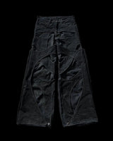 2024 new gothic retro jeans for men wide leg straight black y2k baggy jeans harajuku hip hop high waist denim pants streetwear unique jeans style 805