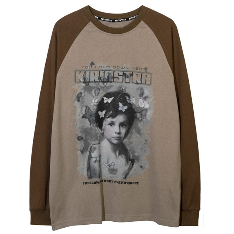 "Kickstarter" Unisex Men Women Streetwear Graphic Sweatshirt Daulet Apparel