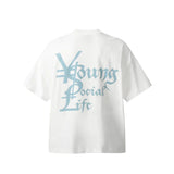 Vaporwave Fashion – Summer New Saint T Shirt Chaopai 3D Steel Nails Direct Spray – Edgy Streetwear for All Genders