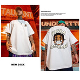 Vaporwave Crying angel – American Street Hip Hop Fashion Print Summer Men And Women L