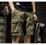 Man Cargo Shorts 2024 Summer Men's Fashion Cotton Casual Loose Japanese Korea Hip Hop y2k shorts Streetwear Multipocket Shorts