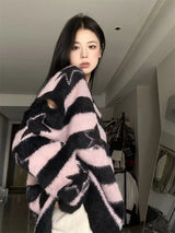 oversized flame knit top, unisex streetwear inspired by 2025 fashion trends, mens fashion layer for modern streetwear collect