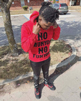 Colorful New Trendy Gothic Pattern Letter Print Oversized Hoodie Mens