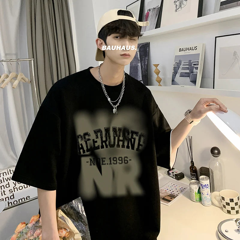 Vaporwave Graphic tee – 2024 New Short Sleeve T Shirt For Men American Hip Hop Fashion