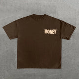 Skatecore Streetwear Tee – Tag Font Graphic with Flame Accent