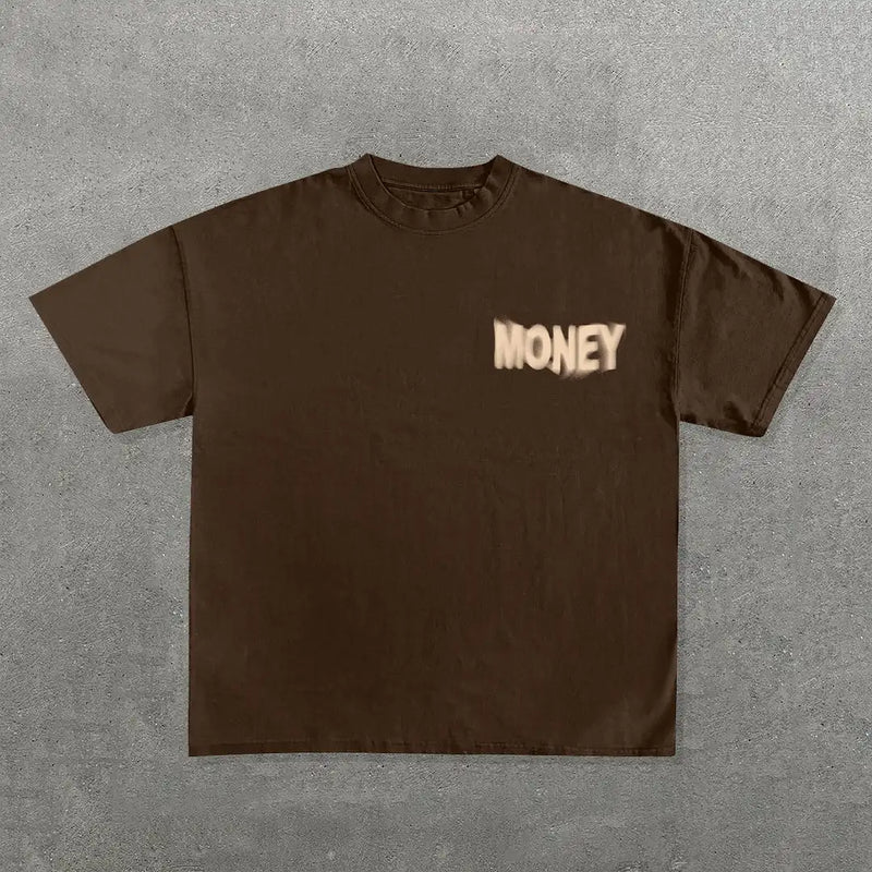 Skatecore Streetwear Tee – Tag Font Graphic with Flame Accent