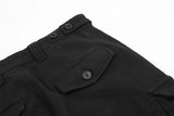 2023 new arrivals pocket zipper black hip hop men cargo jeans pants retro washed straight baggy cotton denim trousers pantalones unique cargo style 844