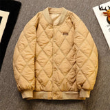 Japanese High Street Men and Women Winter Trendy Personalized Baseball Jacket Thick Jacket Couple Loose Retro Harajuku Top y2k