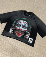 Sadcore Aesthetic print tee – European And American New High Street Fashion Brand Short Sl