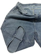 mens plus size denim jeans shorts casual high street straight jeans hip hop streetwear basic short joggers pants men clothing unique joggers style 4100