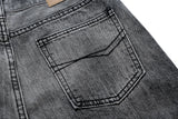 streetwear black washed ripped baggy flare jeans pants for men and women straight ropa hombre loose casual denim trousers unique jeans style 4298