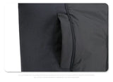 Brand New 2023 Mens Ninja Functional Dual Zipper Parkas Windproof Hooded Jacket Puffers Pockets Outdoor Work Coats Thicken #633