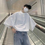 Sadcore Aesthetic piece – 2023 Summer New Fashion Japanese Stand Up Collar Short Sleev