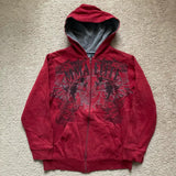 American Fashion Trend Gradient Hoodie Men Street Y2K New Hip Hop Vint