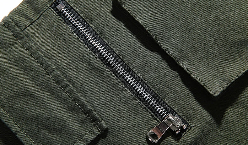 mens side pockets cargo pants elastic waist trousers streetwear hip hop loose fit ankle drawstring military sweatpants joggers unique joggers style 4677