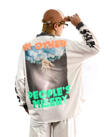 vaporwave graphic tee featuring high street vintage retro a cheap holiday letter print fire hand thunder streetwear cotton long sleeve t shirt pullover