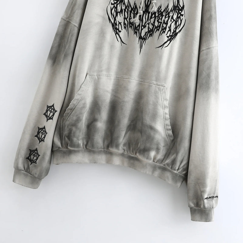 New Luxury 2024 Y Project Washed Pullover Hoodies Hoody Hooded Sweatsh