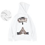 Funny Anime Ninja Mudra Graphic Printed Hoodies For Men Hip Hop Streetwear Pullovers Hooded Sweatshirts Y2K Goth Fashion