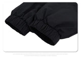 Black Techwear Zip Jacket with Stand Collar – Urban Street Fit