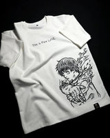 Y2K Broken Dreams Tee – Sadcore Streetwear Manga Expression
