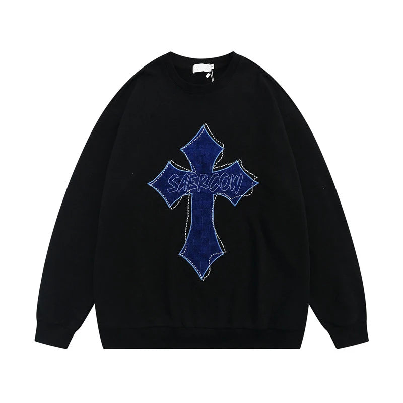 Gothic Oversized Tee – Rainbowtouches Mens Black Long T Shirts Casual Clothing Esse – Edgy Streetwear for All Genders