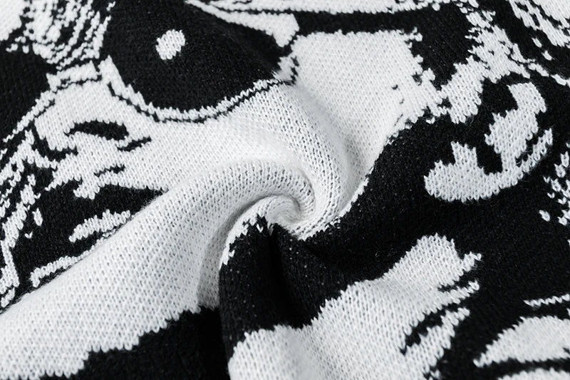 hip hop knitted oversized sweater men autumn winter o neck long sleeve pullover streetwear casual loose sweaters jumper knitwear - oversized streetwear hoodie, urban fashion pullover, unisex casual winter pullover