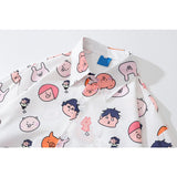 "Funny Face" Unisex Men Women Streetwear Graphic Shirt Daulet Apparel