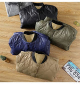 American winter new men and women street trend personalized thick jacket couple simple loose retro casual top harajuku y2k
