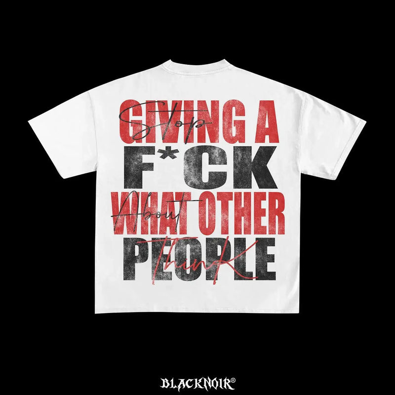 Skatecore Streetwear Tee – Tag Font Graphic with Flame Accent