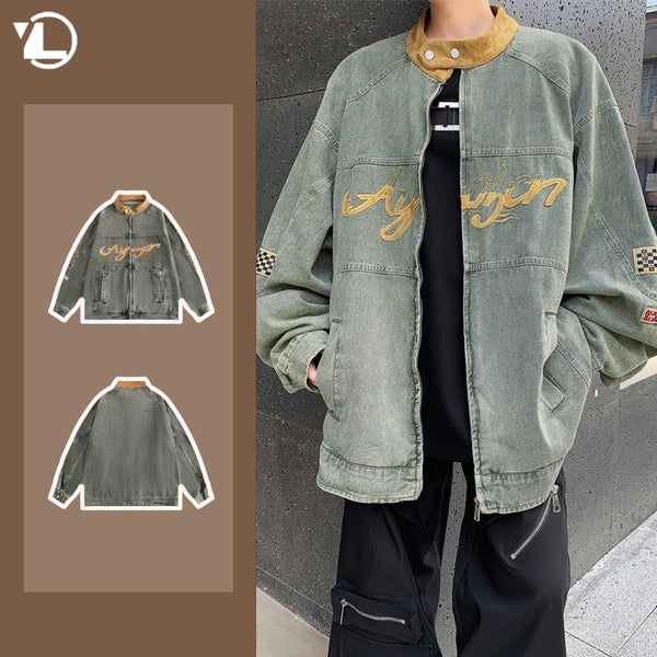 graphic winter jacket, 2025 streetwear trend, cool weather