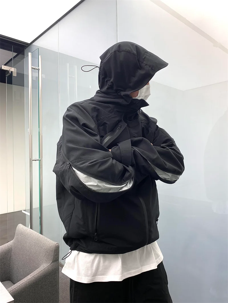 Undermycar Deconstruction Function Men's and Women's Charge Coat