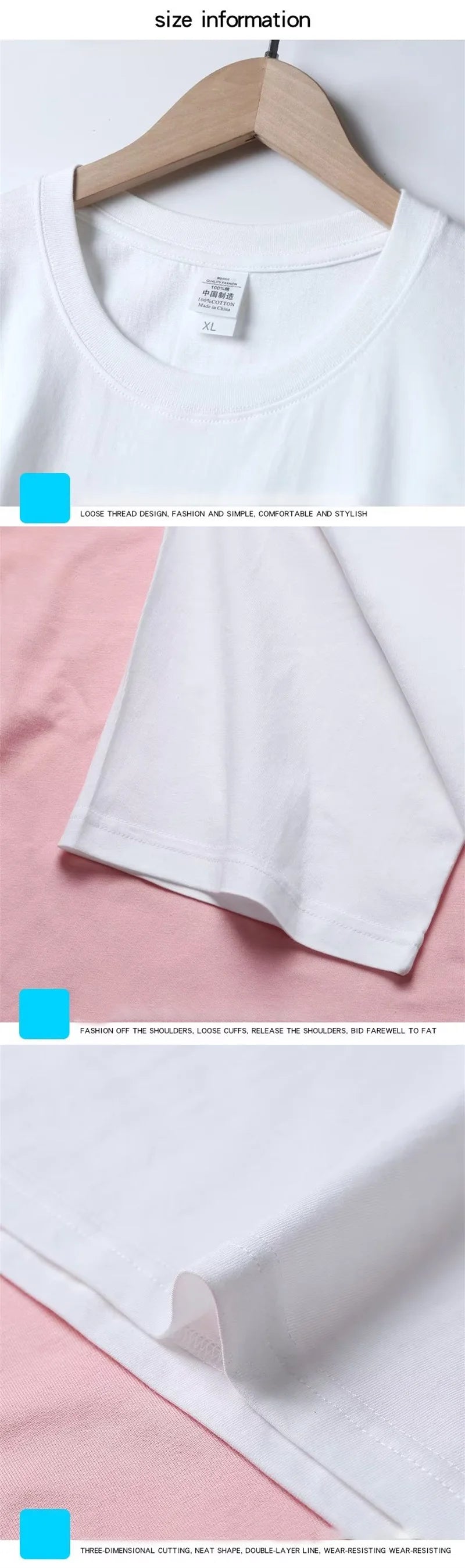 Gothic Aesthetic drop – High Street Letter Never Printed Male T Shirt Summer Cotton