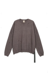 techwear flame knit sweater with structured oversized fit, ideal for cold streetwear layers, men’s streetwear clothing piece 