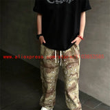 2024 new american vintage direct casual functional work pants heavy duty washed outdated logging pants desert camo high street urban fashion pants