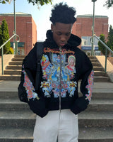 Skatercore Fit – Oversized Zip Up Hoodies Women Men Streetwear Vintage Tops – Streetwear Fashion for Men & Women