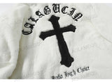 Y2K Skeleton Graphic Hoodie Layered Streetwear