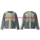 urban casual vintage-mens-long-sleeved-denim-jacket-high-street-oversized-washed-bone-embedding-tops-clothing-autumn-winter-2024-heavyweight streetwear graphic quality unisex fit image everyday design material hop style premium style - print essential high 73462a fashion hip wear oversized streetwear design ID fac09