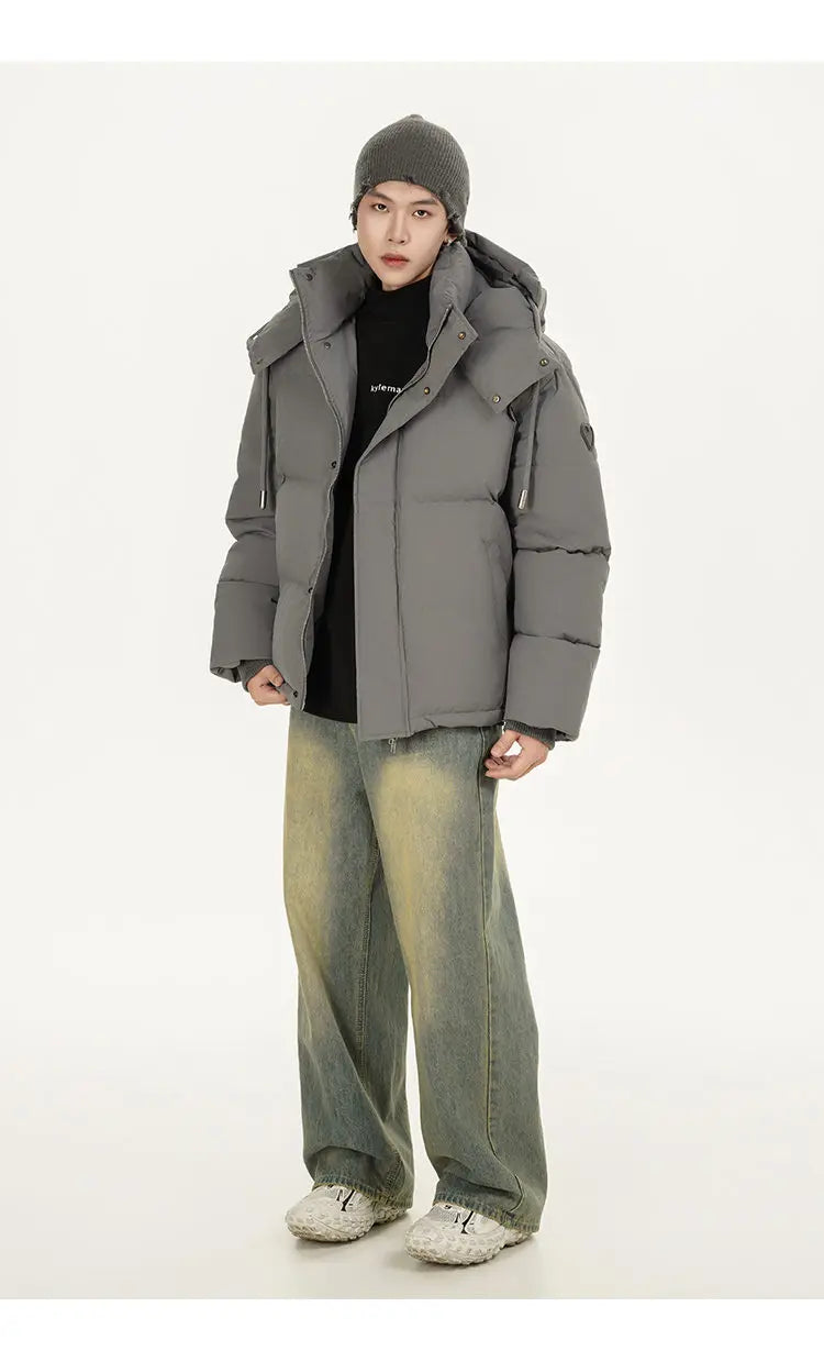 grunge winter jacket, layered citywear - oversized graphic apparel for edgy looks